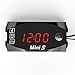 3 in 1 Voltmeter Uhr Thermometer Anzeige, FORNORM 12 V Digital Led-anzeige Meter Gauge Panel Meter Für Auto Motorrad