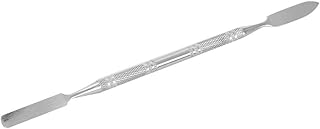 Wax Spatula, Stainless Steel Double - Ended Scar Wax Spatula Applicator Special Effects FX Makeup Tool for Mixing Cosmetics (L)