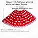 Itotoheart Halloween Tutu Women Red White Polka Dot Tutu Adult Costume with Mouse Headband (red White Polka dot)