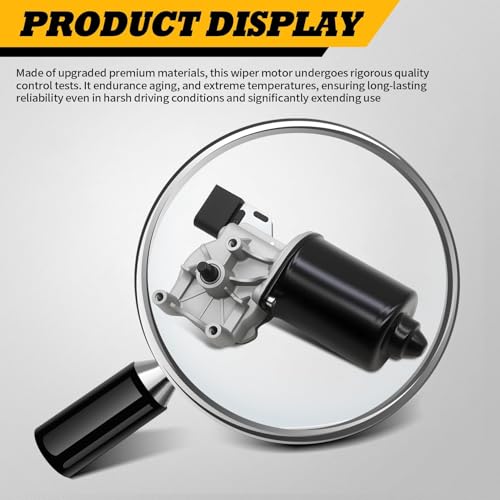 Image of Windshield Wiper Motor Compatible with Jetta 2011-2015 5C7955113D | Part number 5C6955113A, 5C6955121A, 6R1955119A, 5C6-955-113A, 5C6-955-121A