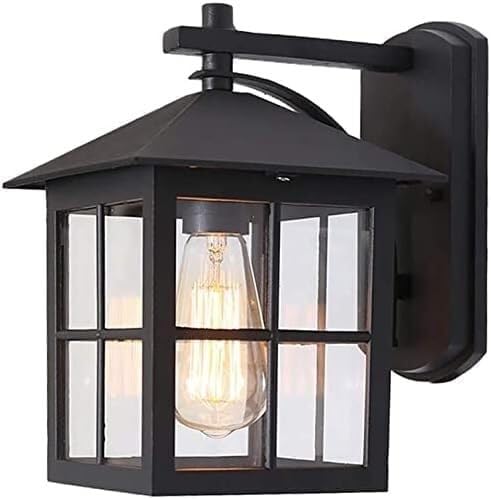 Linterna de pared Compatible with exteriores 10.43 'H Antiguo E26 Aplique de pared impermeable Aplique de pared Compatible with pasillo, patio trasero, accesorios de iluminación de pared Compatible wi