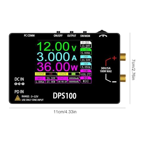 Alimentation de Laboratoire DPS100 contre les Surtensions CC 30V 5A - 7