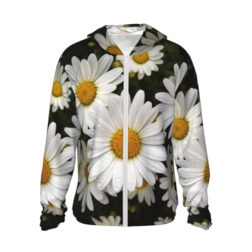 Manches longues anti-UV homme Daisy Flower pour éviter les coups de soleil