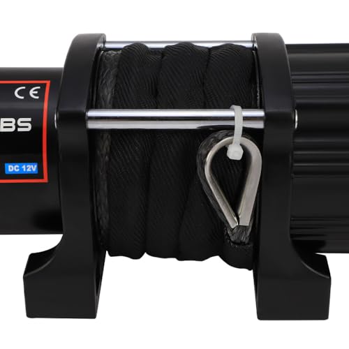 Winche eléctrico Scitoo 12V 4500 lbs sintético miniatura 7