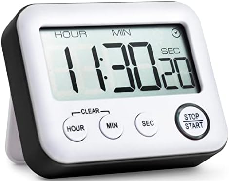 Multi-Function Timer,Count Down + Alarm Clock (Black)