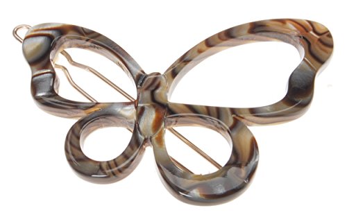 Barrette Papillon France Luxe pour fixer les cheveux qui glissent sans abîmer les longueurs