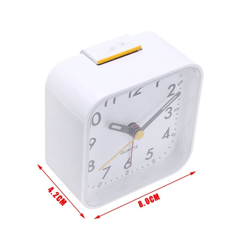 Reloj despertador sin tictac para dormir bien con aguja digital luminosa 3