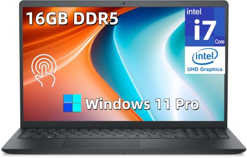Image of Dell 15 DC15250 Touchscreen Laptop 16GB DDR5 512GB SSD Intel Core i7 CPU
