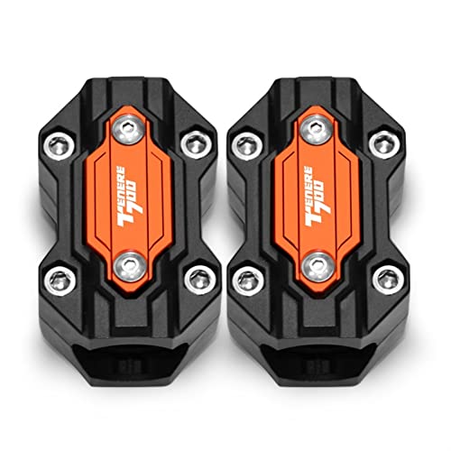 Bloc pare-chocs Tenere 700 orange anti-choc pour Yamaha moto