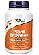 Now Foods, Plant Enzymes (Pflanzliche Enzyme), 120 vegane Kapseln