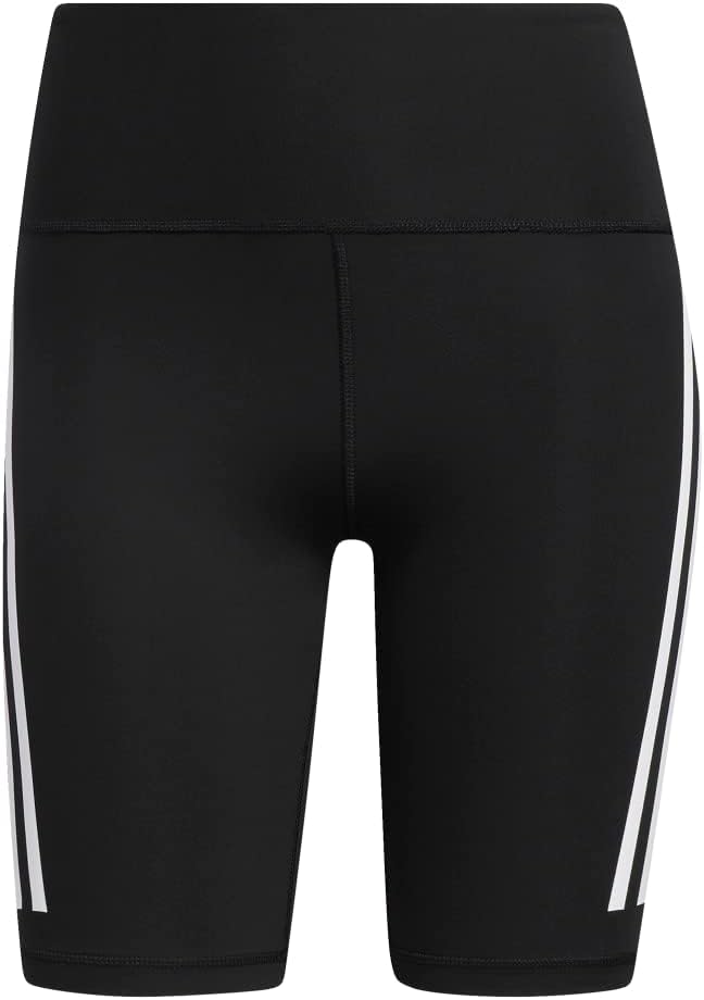 adidas Womens Versatility Training Icon 3-Stripes Bike Short Tights - Image 2