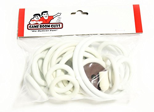 Game Room Guys 1953 Gottlieb Flying High Pinball White Rubber Ring Kit