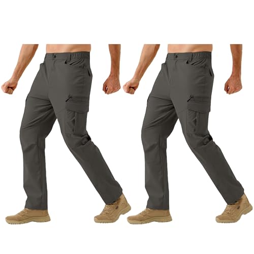 Image of TOPLOT Men's Cargo Pant | Straight Fit Design | Multiple Utility Pockets for Storage | Durable Construction with Comfortable Wear | Functional Everyday Style | Perfect for Casual & Outdoor (5216)