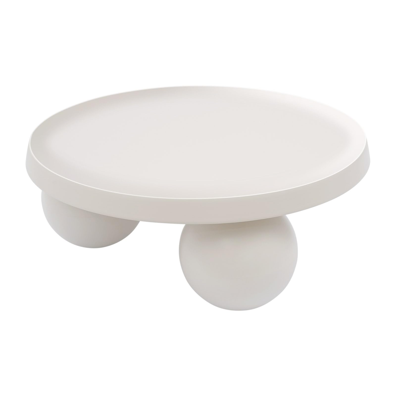 Mesa de centro en forma de nube, mesa de café, mesa baja irregular, mesa de suelo, mesa auxiliar moderna, muebles decorativos, mesa de sofá blanco crema para sala de estar, oficina