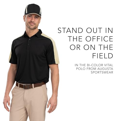 Augusta Sportswear Men's Augusta Bi-Color Vital Polo4