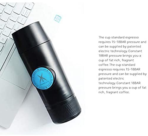 Cafetera portátil para el automóvil DC12V Fabricante Cápsula al Aire Libre Espresso Máquina de café Polvo - Imagen 3