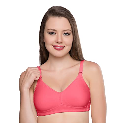Image of TRYLO Cotton Riza Minimizer Women's Non-Padded Non-Wired Seamless Molded Bra