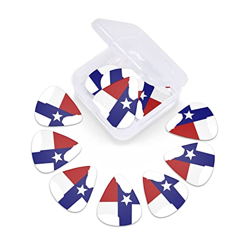 Lot de 12 médiators tendance et durables avec drapeau du Texas dans une boîte pour ukulélé guitare électrique basse - Les Beatles, Paul McCartney, John Lennon, RIngo Starr, George Harrison Lot de 12 médiators tendance et durables avec drapeau du Texas dans une boîte pour ukulélé guitare électrique basse – Image 7
