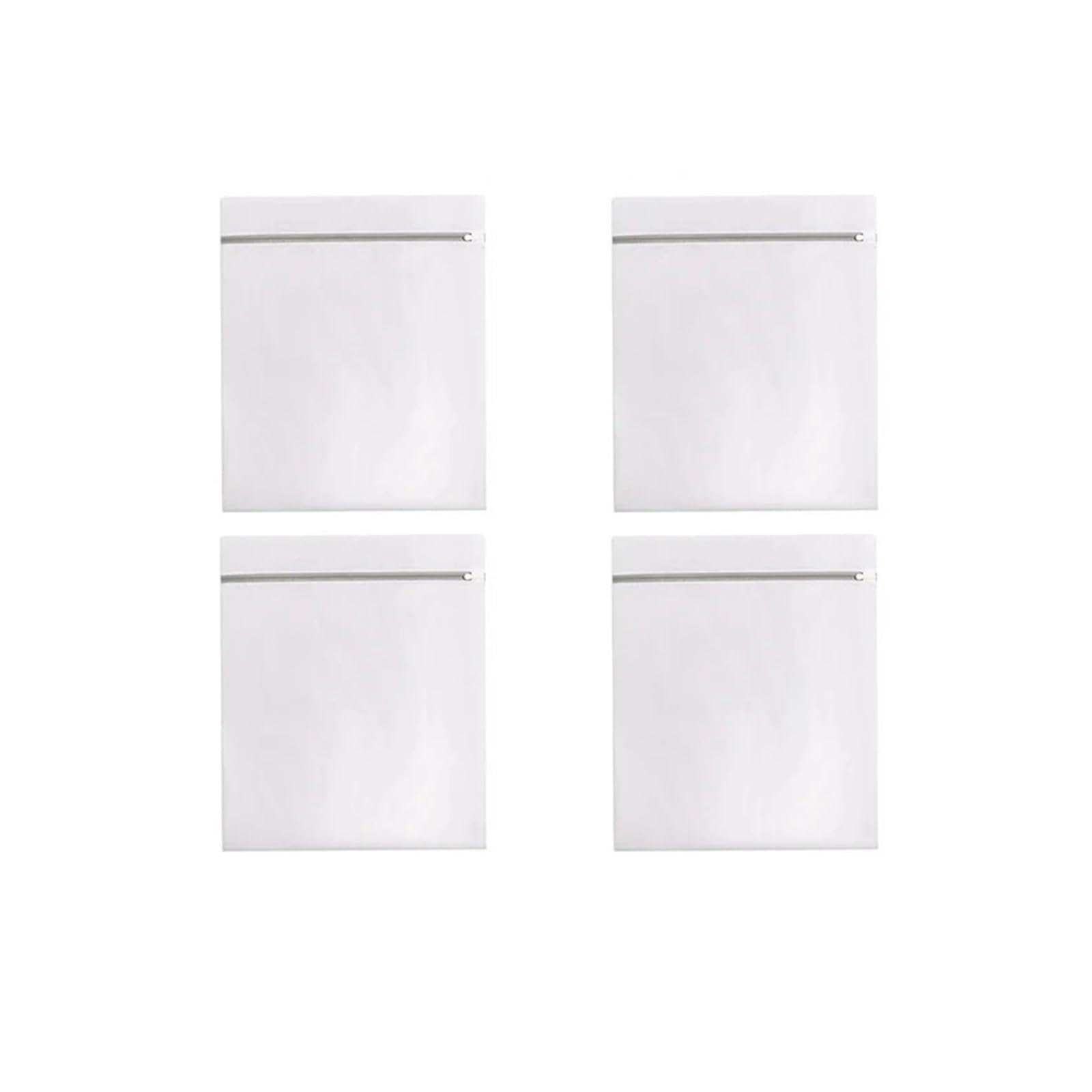 Net Washing Machine Bags Clothes Delicate Comforter Washing Bag Laundry Bag Mesh XYD01(4pcs M-30X40CM)