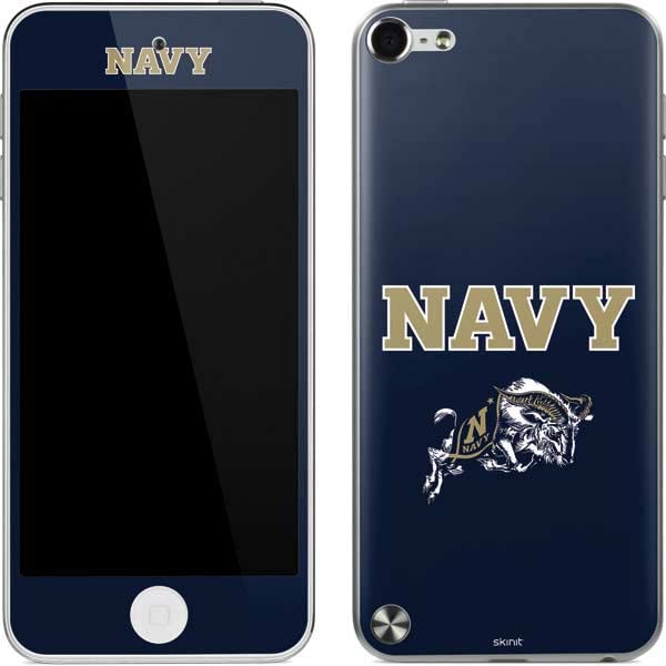 Skinit Decal MP3 Player Skin Compatible with iPod Touch (5th Gen&2012) - Officially Licensed College Navy Design