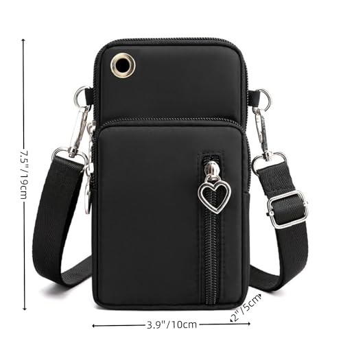 Cell Phone Bag Small Purse Crossbody Travel Purse Coin Purse Shoulder Bag for Men Women2