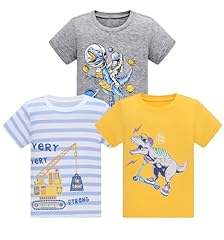 Yellow-grey Dinosaur/Blue White Stripe Digging Truck
