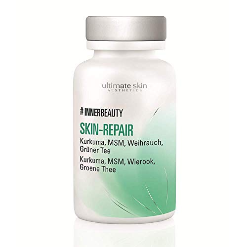 Preisvergleich Produktbild #INNERBEAUTY Skin-Repair Wirkstoffkapseln mit wichtigen Inhaltsstoffen für ein schönes & glattes Erscheinungsbild der Haut 90 Kapseln