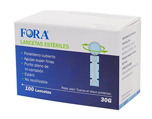 ForaCare Sterile Lancets,100 Lancets