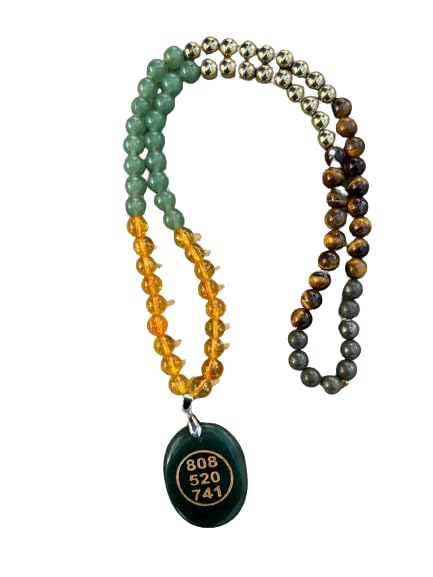Jet Money Magnet 8mm Bead Neckles With Zibu Coin Healing Good Luck Chakra Crystals Unisex Stretch Mala (B0CVDV2QPJ) Amazon Price History, Amazon Price Tracker