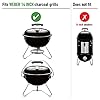 Weber Cooking Grate 13.5" – Heavy-Duty Plated Steel, Fits 14" Smokey Joe Charcoal Grills Including Silver, Gold & Tuck‑N‑Carry Models #2