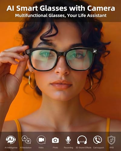 AI Smart Glasses with Camera and Audio for Travel & Meetings - image 2