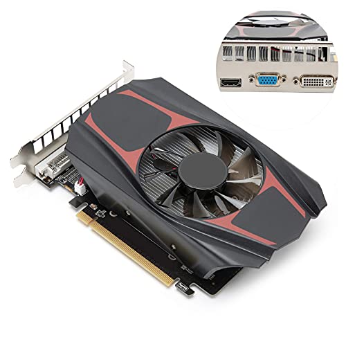 Zyyini Hd7670 1Gb Gaming Graphics Display Video Card,128Bit Ddr5 Video Game Graphics Card,Low Power Display Gaming Graphics Card With Pci Express 3.0 Graphics Card Slot,Ddr5 Computer Components #TOP5
