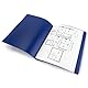 Rapesco 0910 Präsentation Sichtbuch, 20 Hüllen, A4, Blau