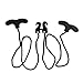 Crossbow Cocking Device Crossbows Cocker Rope Double Handle Strings Tool Archery Black