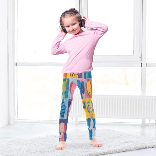 Toddler Girls Leggings Printed Yoga Pants Leggings Animals Children's Paintings for Kids4