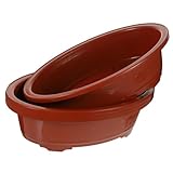 Maceta de plástico: maceta de plástico es adecuada para decorar su oficina, , , etc., maceta de interior