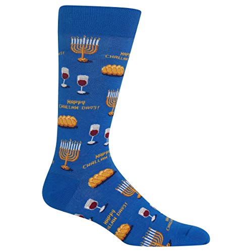 Hot Sox Men's Happy Challah Days Socks