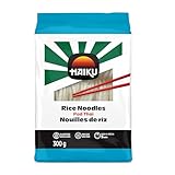 HAIKU Rice Noodles |Premium Wheat Free Pasta | Authentic Pad Thai + Stir Fry Noodles | Quick & Easy Preparation | Ready in 3 Minutes | Gluten Free | 300g