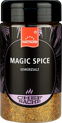 Magic Spice Chefsache - 250 g (13 cm hoch und ⌀ 6,5cm) von Hartkorn - wiederverschließbar und...
