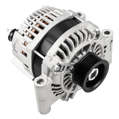 Image of KAX New Alternator Compatible With 2009-2012 Ford Escape 3.0L V6, 2010-2012 Fusion, 2009-2011 Mercury Mariner /Tribute, 2010-2011 Milan 11411N 12V 150Amp CW 6-Groove Pulley | Fits 2010-2012 Ford Fusion V6 3.0L, Replacement OE 11411N, 11411, 9L8T10300AC, 9L8Z10346A, BE5T10300AA