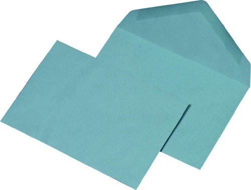 Preisvergleich Produktbild 100 Mailmedia® Briefumschläge Din C6 blau