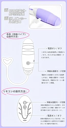 【美と悦びを解放】遠隔バイブ ローター 女性用 ｜強力 ピストンバイブ 9種ピストン×9種振動 静音｜ワイヤレス 遠隔操作 膣トレ対応 柔らかシリコン USB充電式 大人向けグッズ - 画像4