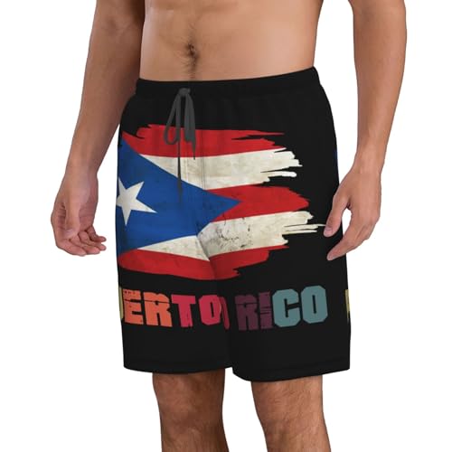 Men's Swim Trunks Beach Shorts Quick Dry Running Shorts Comfortable Loose Gym Shorts Swimsuit Pants with Pockets3