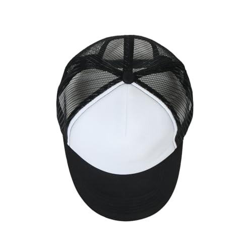 Image of TZ Promise Men Women Foam Trucker Hat Mesh Cap Solid Colors Lightweight with Adjustable Snapback Collection