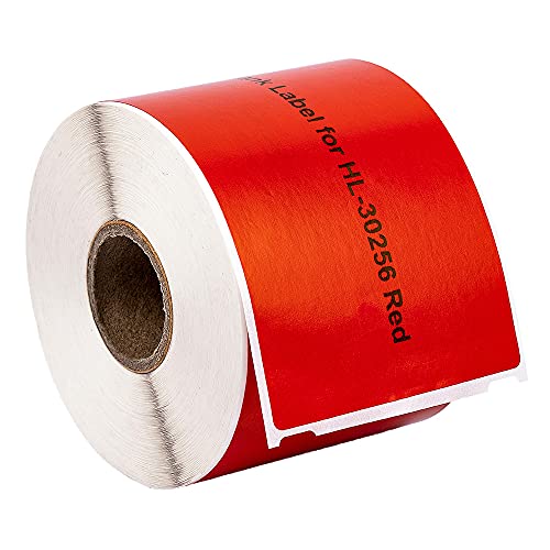 Houselabels Compatible Dymo 30256 Red Shipping Labels (2-5/16" X 4") Compatible With Rollo, Dymo Lw Printers, 6 Rolls / 300 Labels Per Roll #TOP3
