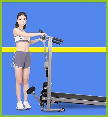 Image of High-End Treadmill Walking Multifunctional Treadmill Home Fitness Equipment Portable Fitness Equipment Folding Running Jogging