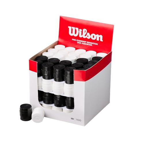 Image of Wison Pro Overgrip Sensation 100 Pack - Black /White