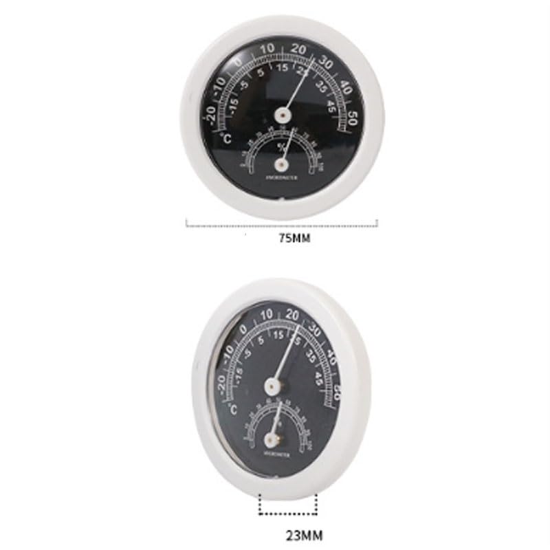 Wall Mounted Indoor Digital Thermometer with Dial Pointer Type