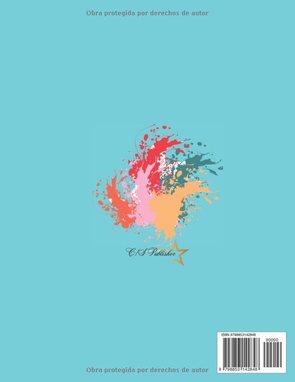 Miniatura 2 de Libro de Colorear para niños de 4 a 8 años Imágenes de animales (Toddler Coloring books by Celin Samon 3 to 12 years old) (Spanish Edition)