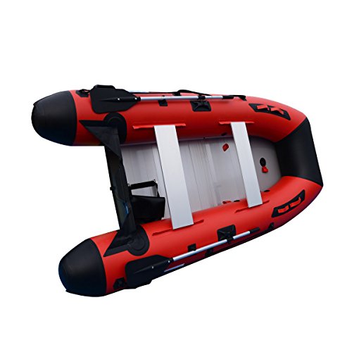 BRIS 10ft Inflatable Boat Inflatable Rafting Fishing Dinghy Tender Pontoon Boat - Thumbnail 7